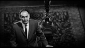 Psycho (1960)Martin Balsam, camera above and stairs
